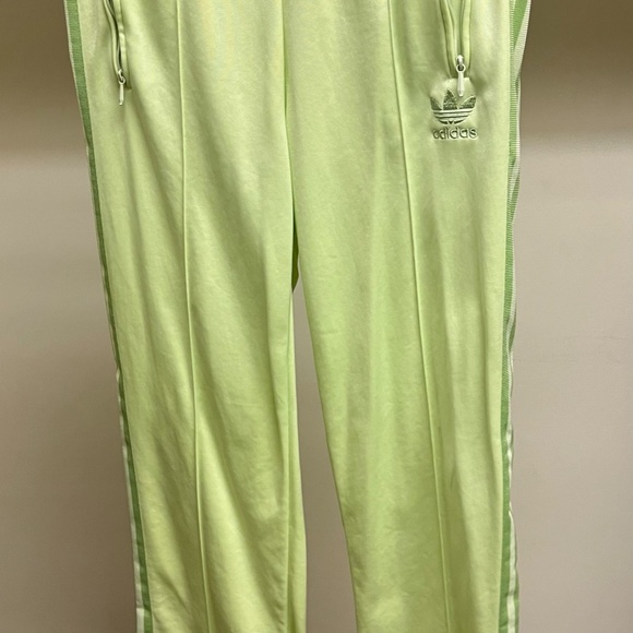 Vintage Adidas Lime Green Tracksuit Jacket & Pants - Picture 3 of 7